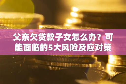 北京父亲欠贷款子女怎么办？可能面临的5大风险及应对策略