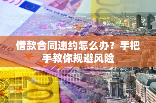 北京借款合同违约怎么办？手把手教你规避风险