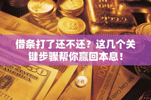 北京借条打了还不还？这几个关键步骤帮你赢回本息！