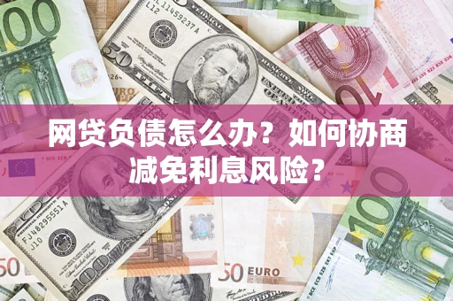 北京网贷负债怎么办？如何协商减免利息风险？
