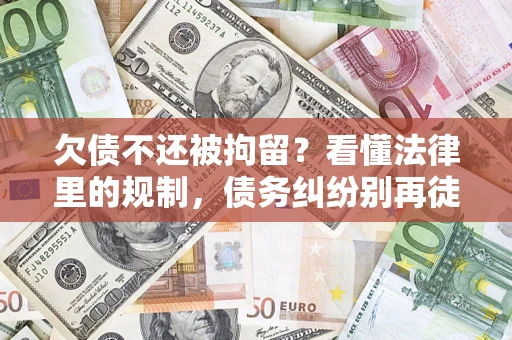 北京欠债不还被拘留？看懂法律里的规制，债务纠纷别再徒劳奔波