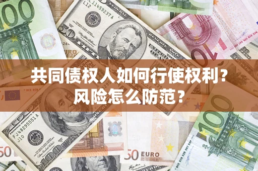 北京共同债权人如何行使权利？风险怎么防范？