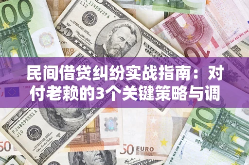 北京民间借贷纠纷实战指南：对付老赖的3个关键策略与调解盲区解析